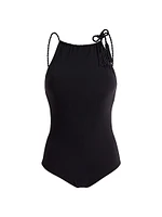 Tresses Jersey One-Piece Swimsuit