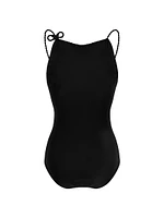 Tresses Jersey One-Piece Swimsuit