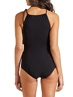 Tresses Jersey One-Piece Swimsuit