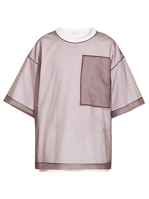Heaton Layered Organza T-Shirt