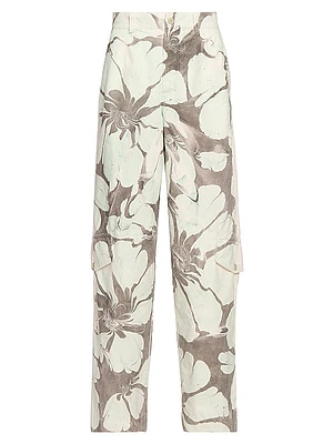 Paxford Floral Cargo Pants