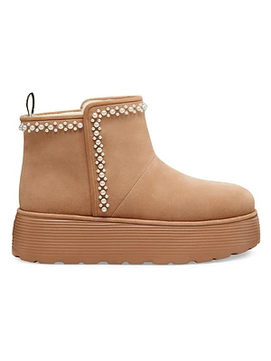 Nellie Pearl Flatform Booties