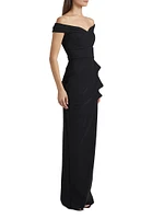 Radalf Off-The-Shoulder Gown