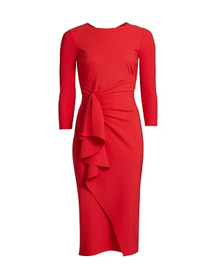 Wanper Jersey Cocktail Dress