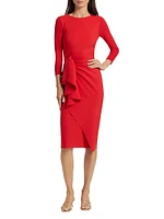 Wanper Jersey Cocktail Dress