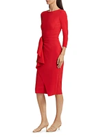 Wanper Jersey Cocktail Dress