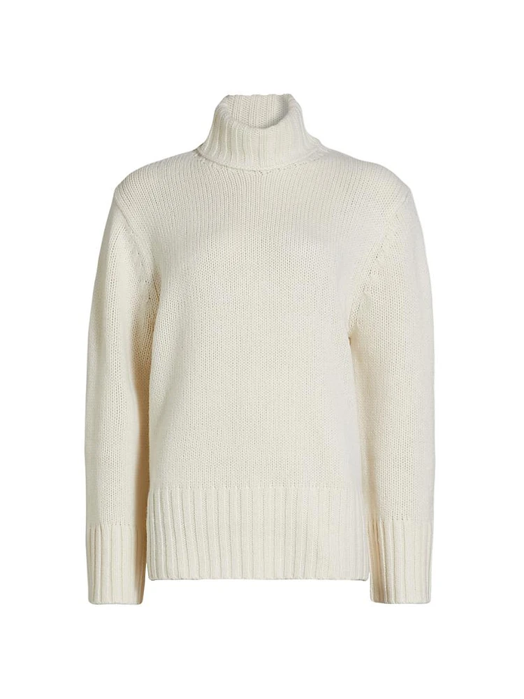 Cashmere Jet Turtleneck Sweater