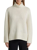 Cashmere Jet Turtleneck Sweater