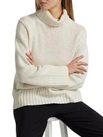 Cashmere Jet Turtleneck Sweater