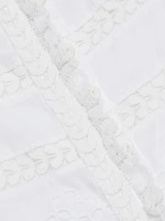 Divine Cotton & Lace Maxi Dress