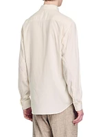 Long-Sleeved Loose-Fit Shirt