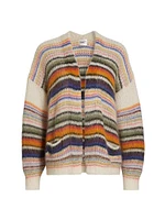 Dana Mohair-Blend Cardigan