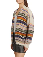 Dana Mohair-Blend Cardigan