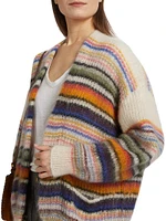 Dana Mohair-Blend Cardigan