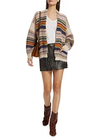 Dana Mohair-Blend Cardigan