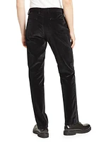Stretch-Velvet Tuxedo Trousers