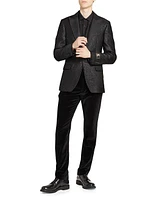 Stretch-Velvet Tuxedo Trousers