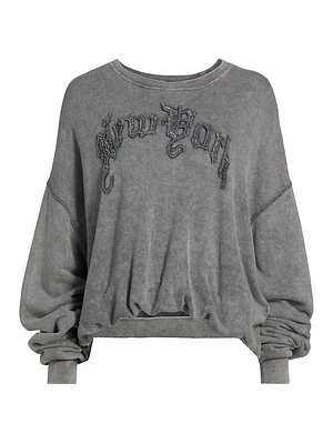 New York Balloon Crewneck Top