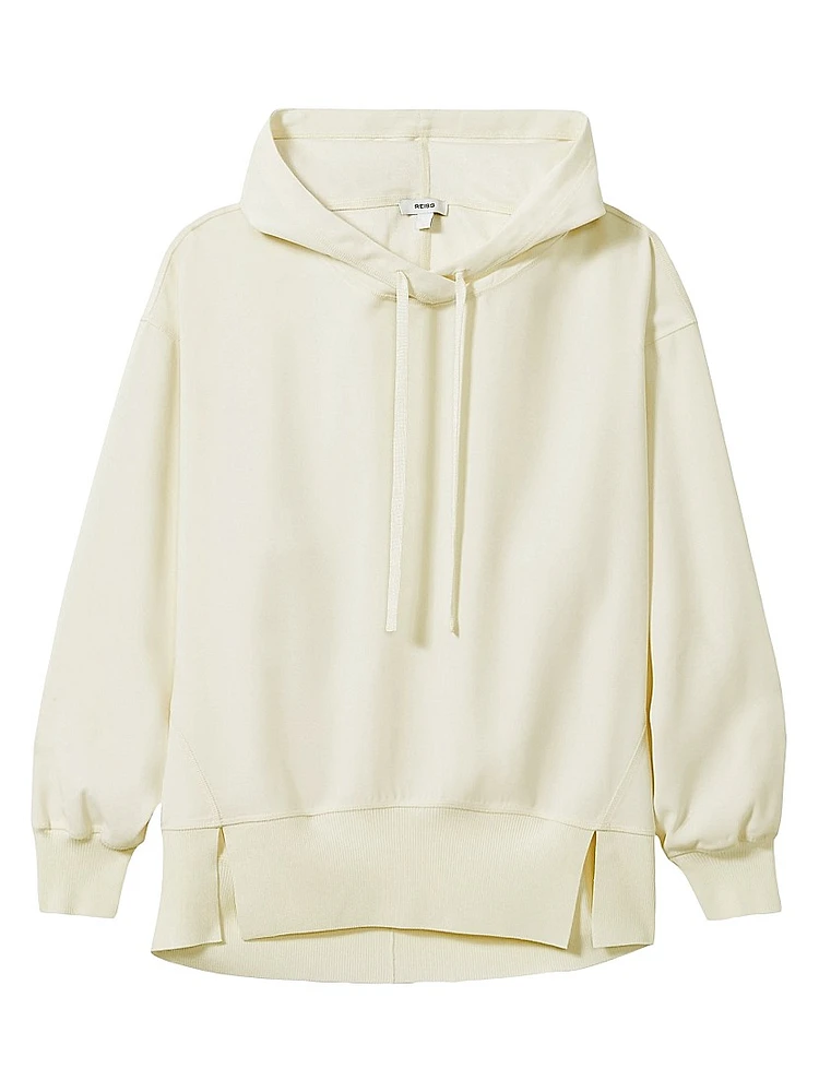 Kiara Split-Hem Hoodie