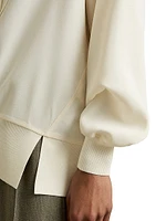 Kiara Split-Hem Hoodie