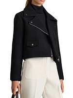 Arlow Wool Biker Jacket