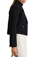 Arlow Wool Biker Jacket