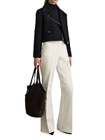 Arlow Wool Biker Jacket