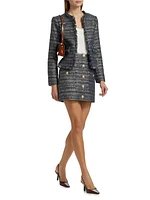 Angelina Metallic Tweed Jacket