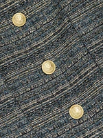 Zander Metallic Tweed Miniskirt