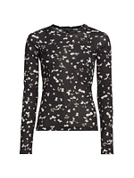 Shaw Botanical Cotton-Blend Crewneck T-Shirt