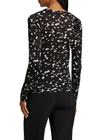 Shaw Botanical Cotton-Blend Crewneck T-Shirt
