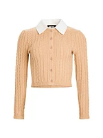 Eloise Cable Knit Cardigan