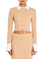 Eloise Cable Knit Cardigan