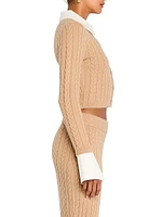 Eloise Cable Knit Cardigan