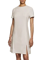 Crepe A-Line Dress