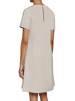 Crepe A-Line Dress