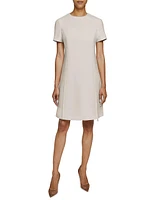 Crepe A-Line Dress
