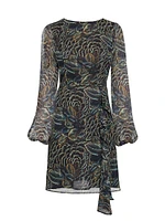 Floral Georgette Minidress