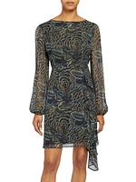 Floral Georgette Minidress