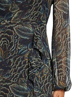 Floral Georgette Minidress