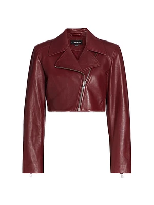 Daylin Cropped Biker Jacket