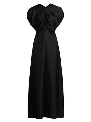Maria Silk Maxi Dress