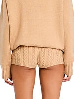 Molly Cable Knit Shorts
