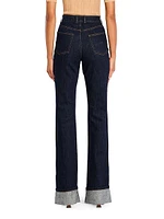 Ashton High Rise Slim Flare Jeans