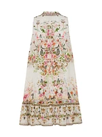 Rose Garden Ruffled Minidress