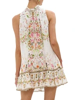 Rose Garden Ruffled Minidress