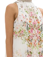 Rose Garden Ruffled Minidress