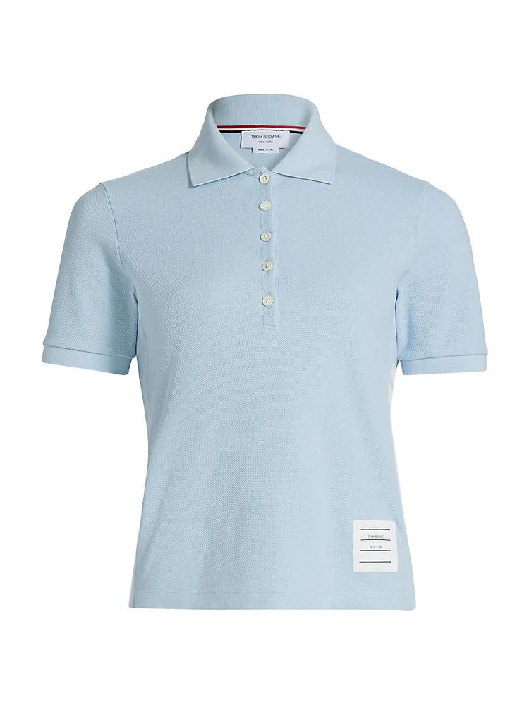 Pique Cotton Polo Shirt