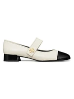 Cap-Toe Mary Jane Ballet Flats