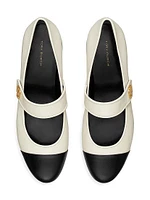 Cap-Toe Mary Jane Ballet Flats